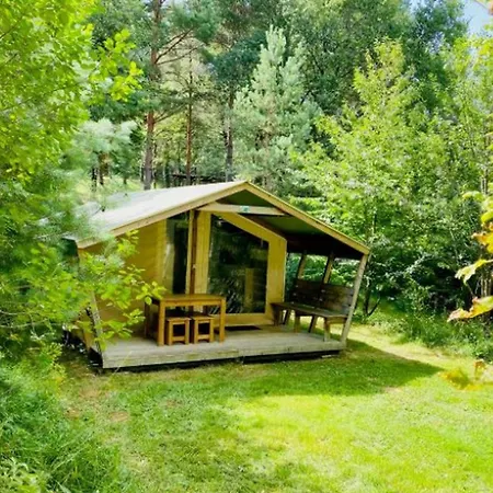 Camping Charmant, Animaux Bienvenus - 4 Pers. - Api-1-52-2279 Camon (Languedoc-Roussillon)